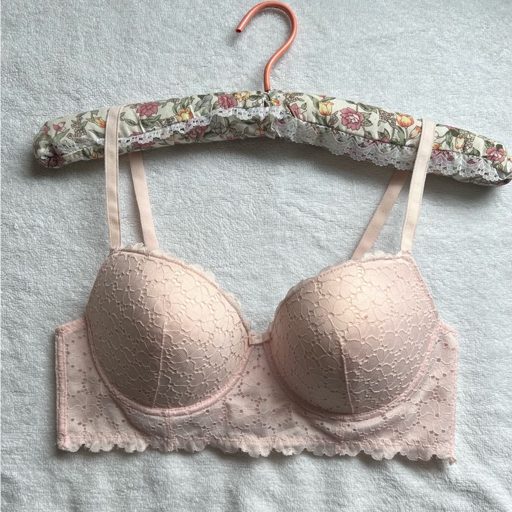 Lace Pink Bralette